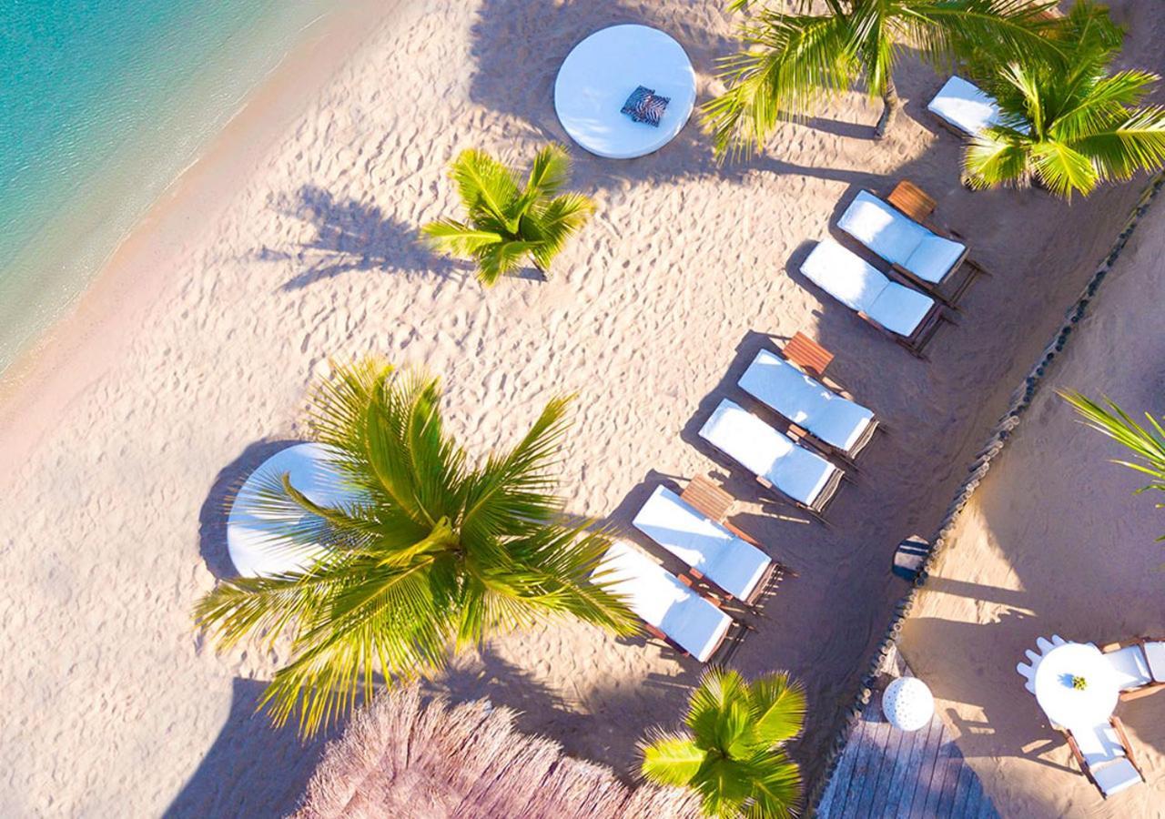 Dpny ビーチ ホテル ＆ スパ イリャベラ エクステリア 写真 Aerial view of the beach at the resort