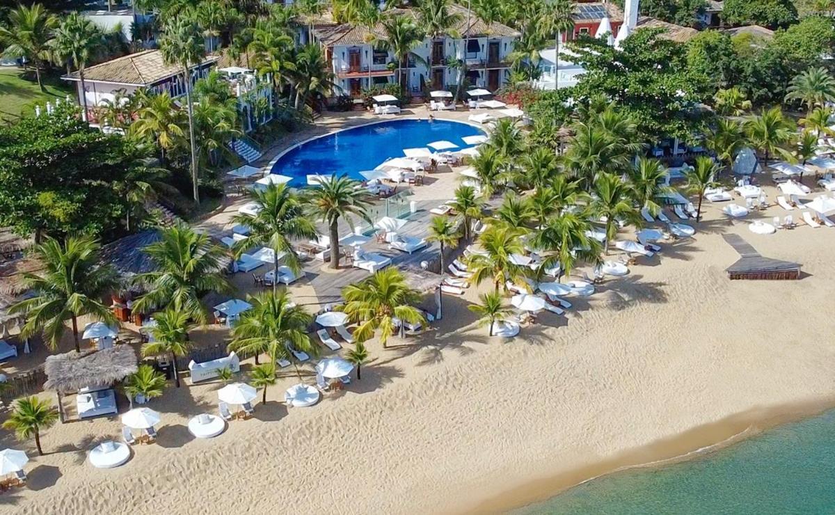 Dpny ビーチ ホテル ＆ スパ イリャベラ エクステリア 写真 Aerial view of the beach at the hotel