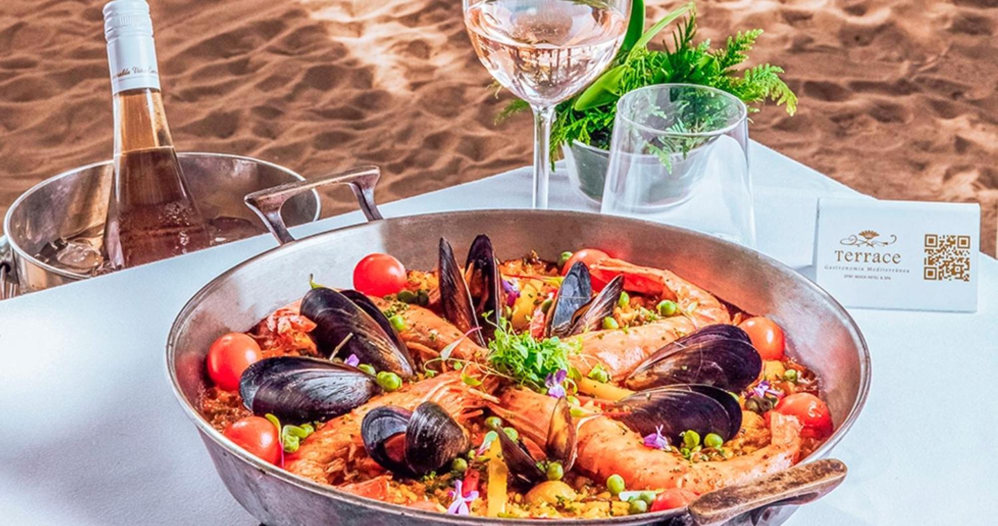 Dpny ビーチ ホテル ＆ スパ イリャベラ エクステリア 写真 Paella