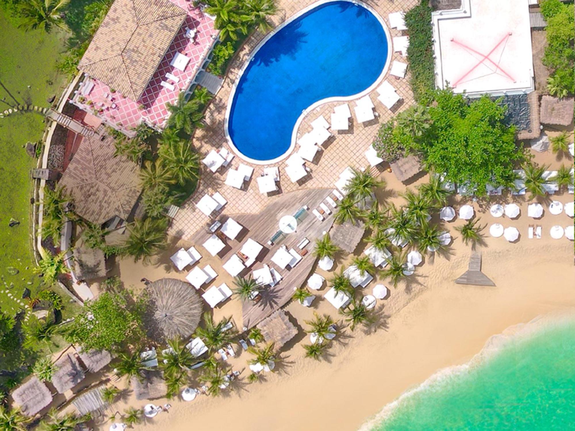 Dpny ビーチ ホテル ＆ スパ イリャベラ エクステリア 写真 Aerial view of the resort